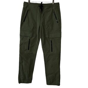 Cookies Sonoma Cotton Twill Drawstrings Cargo Pants (Olive) Men’s 32 gorpcore